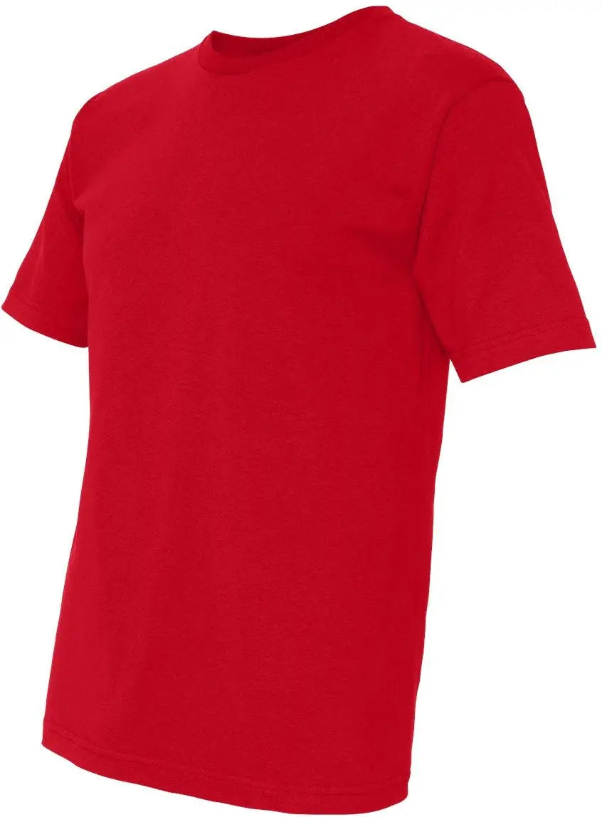 Bayside 5040 Usa-made Midweight T-shirt - Red - s