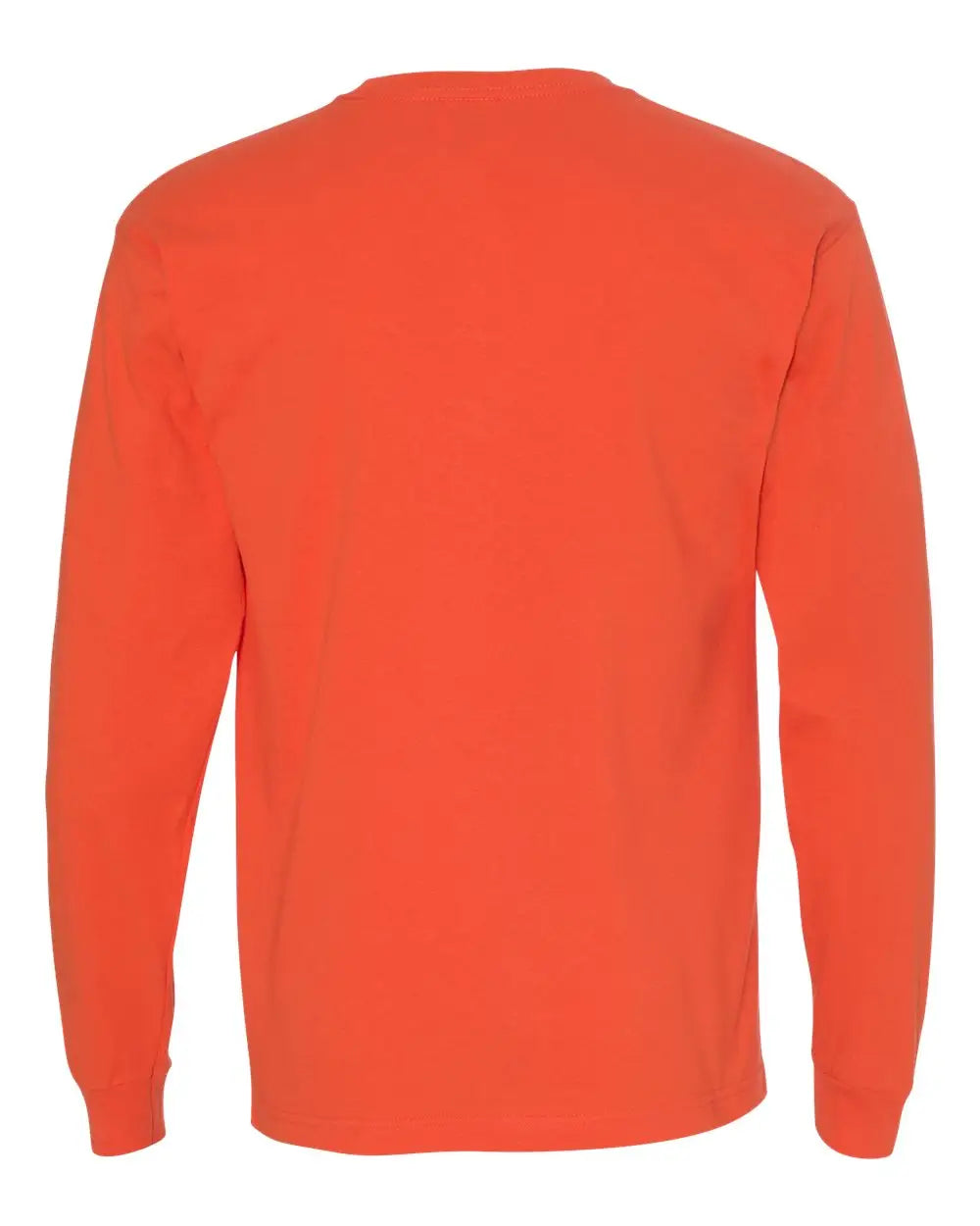 Bayside 5060 Usa-made Long Sleeve T-shirt - Bright Orange
