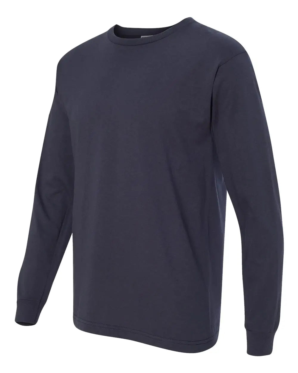 Bayside 5060 Usa-made Long Sleeve T-shirt - Navy - s