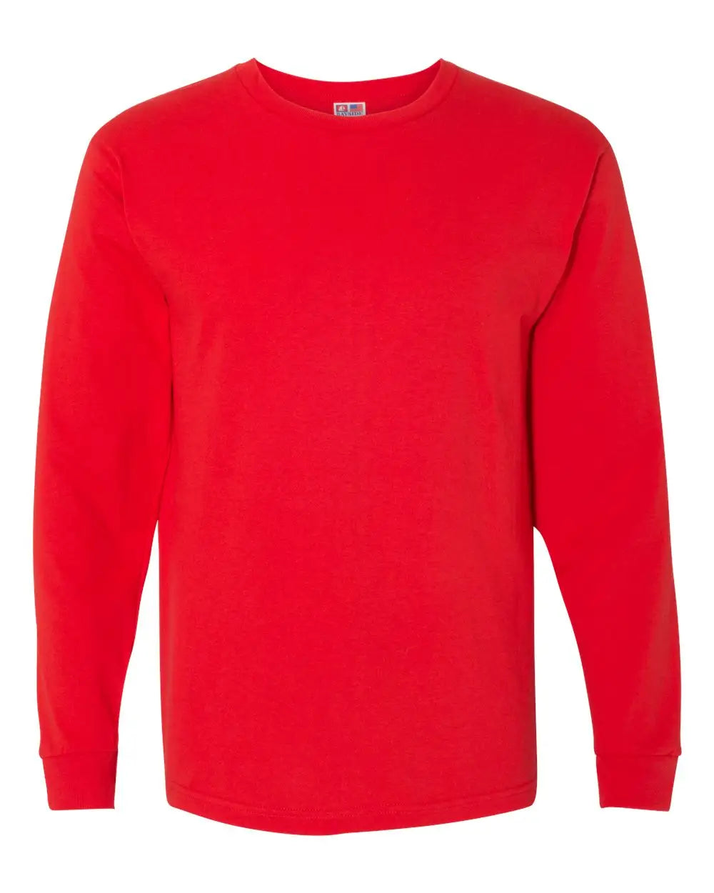 Bayside 5060 Usa-made Long Sleeve T-shirt - Red - s