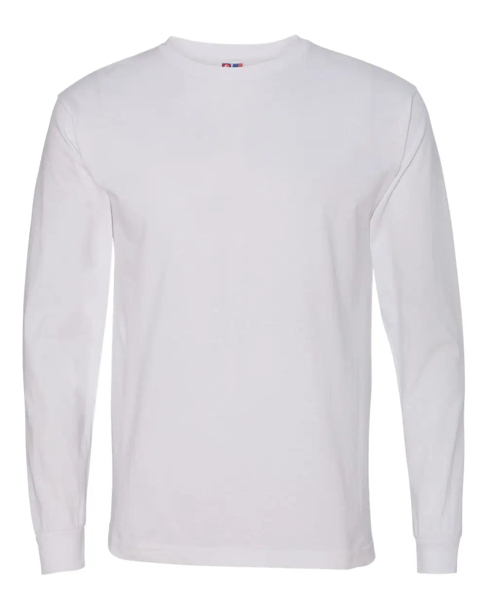 Bayside 5060 Usa-made Long Sleeve T-shirt - White