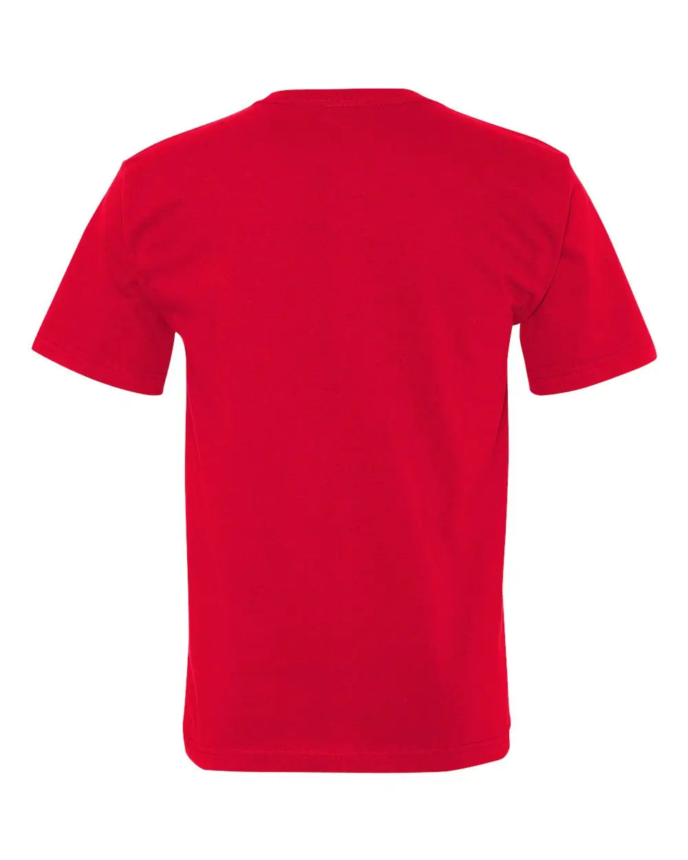 Bayside 5070 Usa-made Midweight Pocket T-shirt - Red