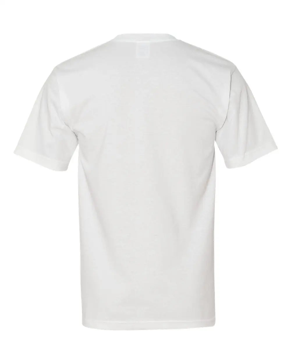 Bayside 5070 Usa-made Midweight Pocket T-shirt - White