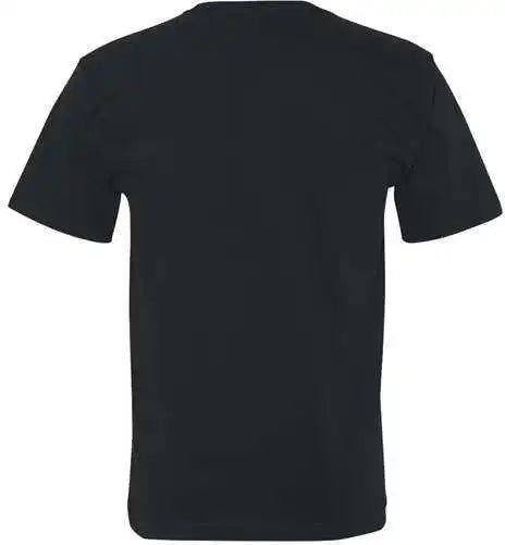 Bayside 5070 Usa-made Short Sleeve T-shirt with a Pocket - Black