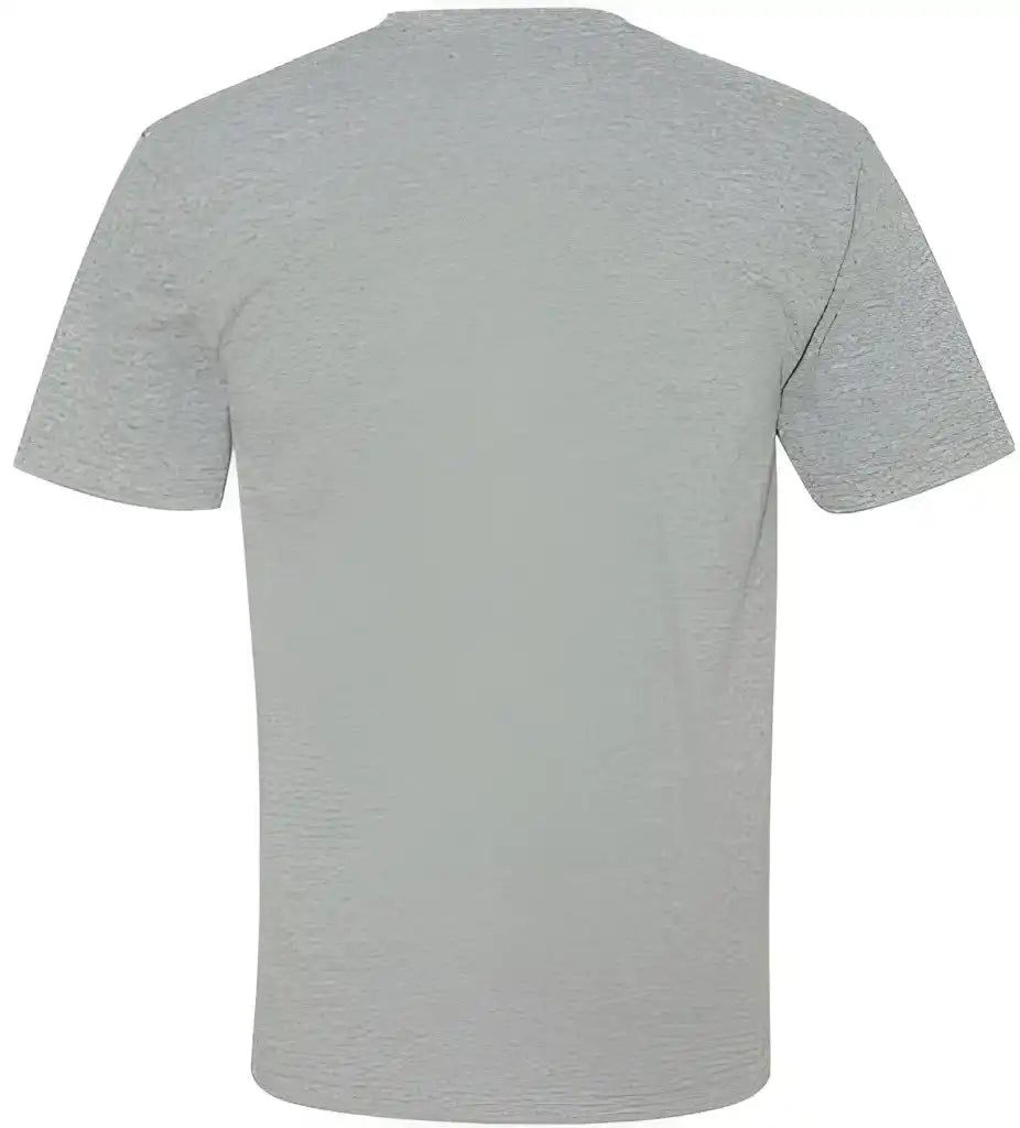 Bayside 5070 Usa-made Short Sleeve T-shirt with a Pocket - Dark Ash