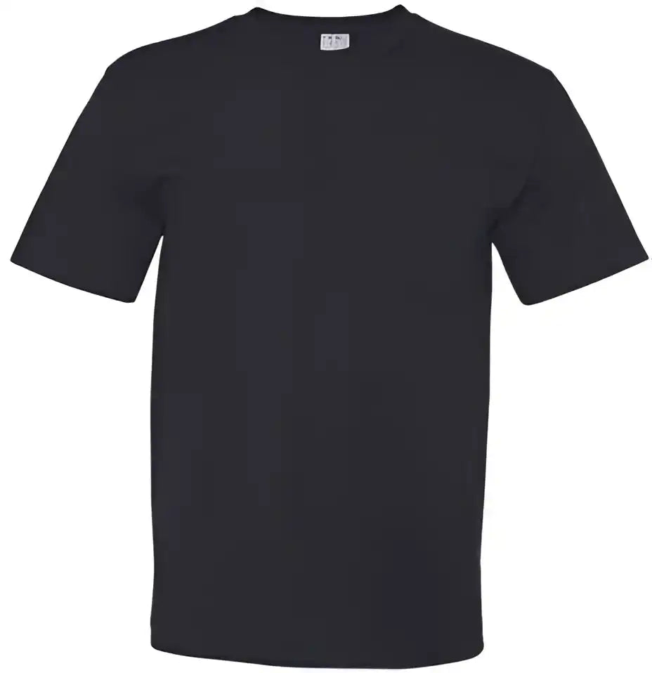 Bayside 5070 Usa-made Short Sleeve T-shirt with a Pocket - Navy