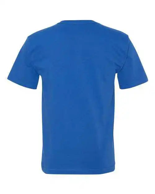 Bayside 5070 Usa-made Short Sleeve T-shirt with a Pocket - Royal