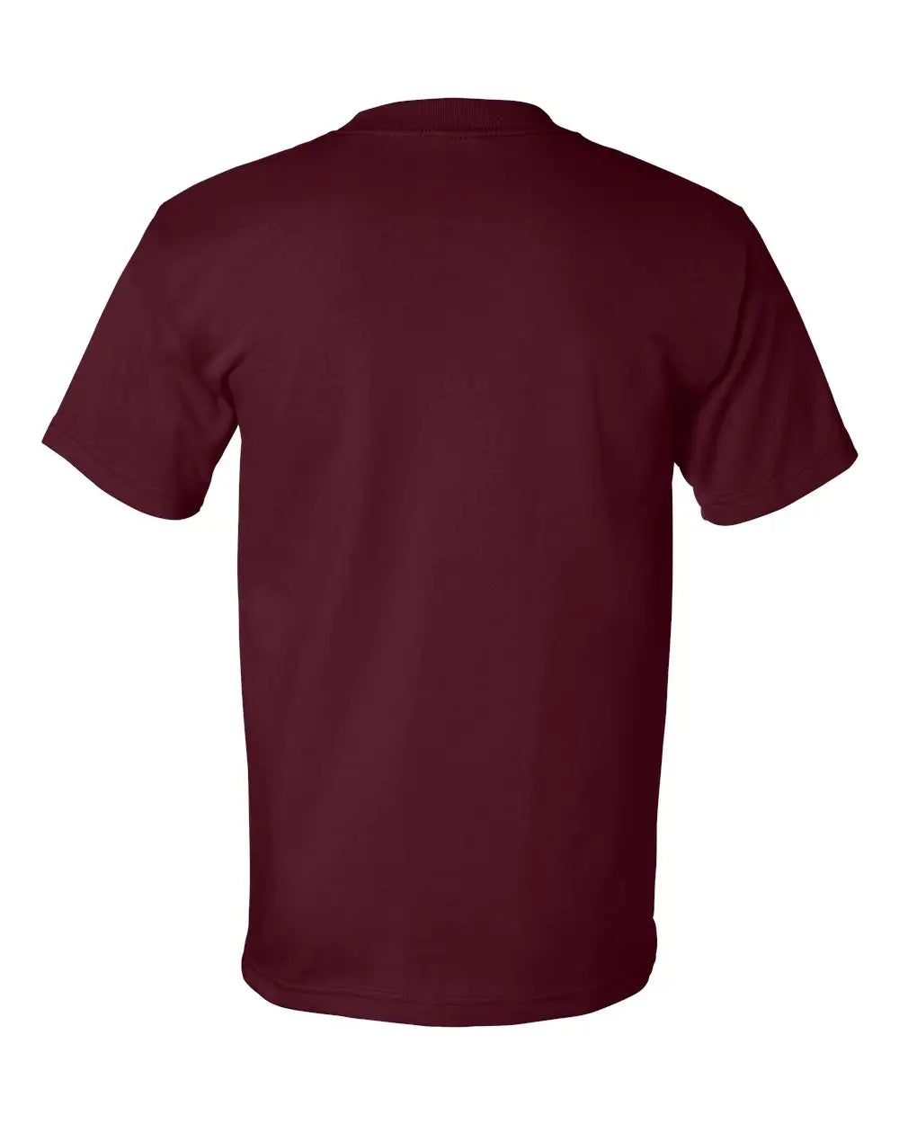 Bayside 5100 Usa-made Heavyweight T-shirt - Burgundy