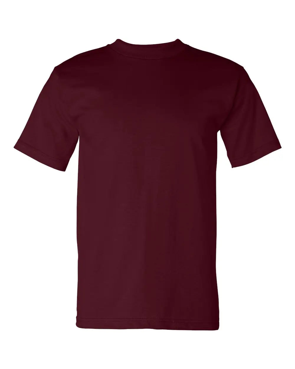 Bayside 5100 Usa-made Heavyweight T-shirt - Burgundy