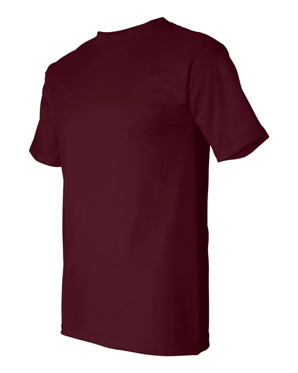 Bayside 5100 Usa-made Heavyweight T-shirt - Burgundy - Maroon / s
