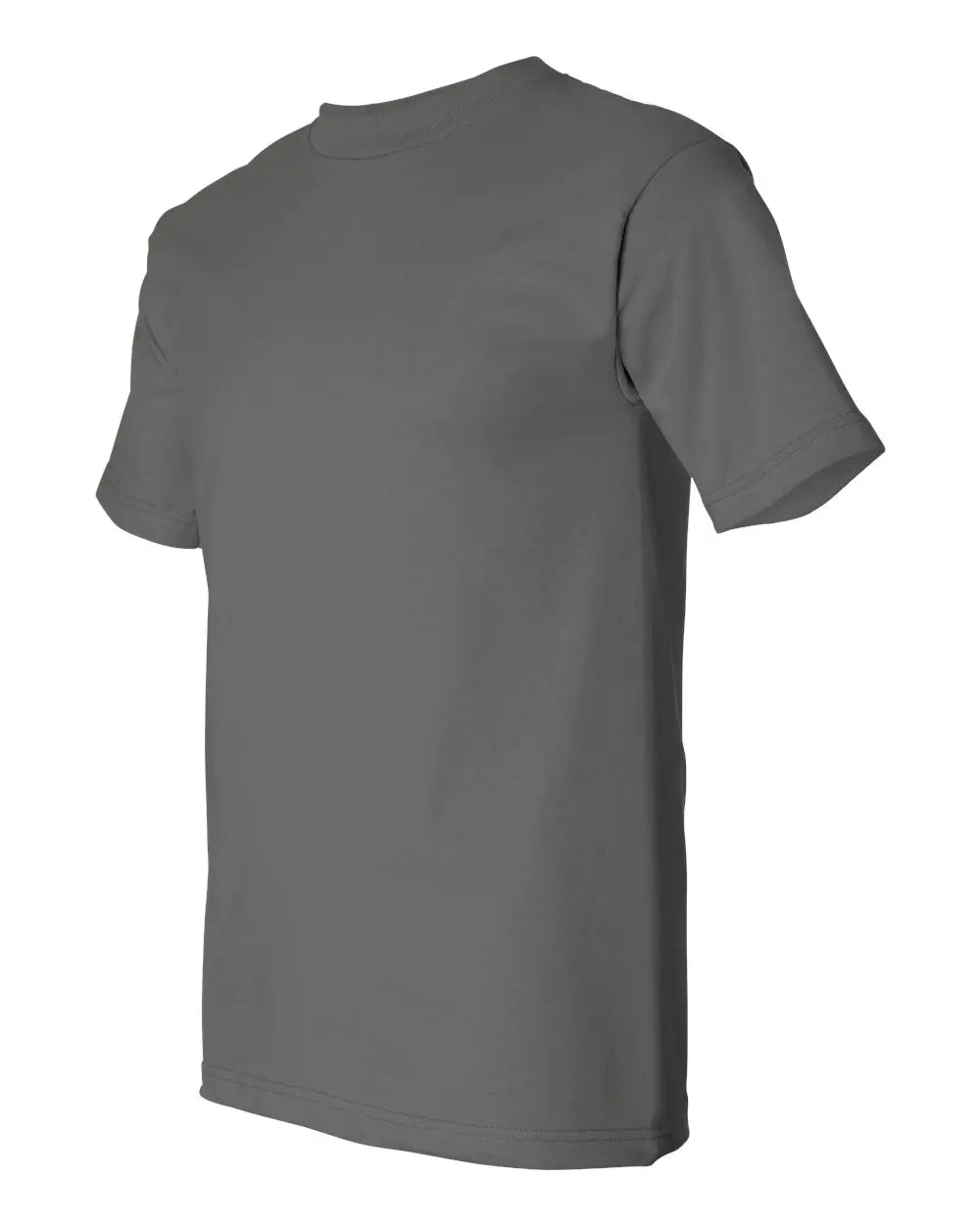 Bayside 5100 Usa-made Heavyweight T-shirt - Charcoal