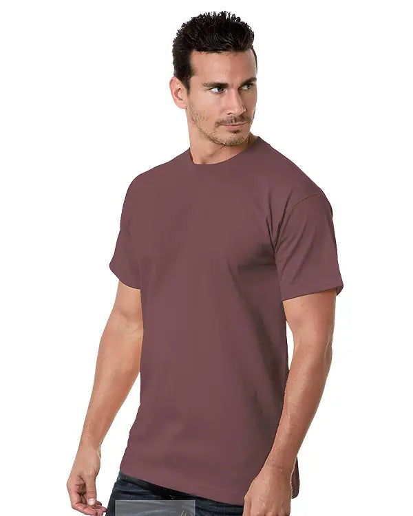 Bayside 5100 Usa-made Heavyweight T-shirt - Clay