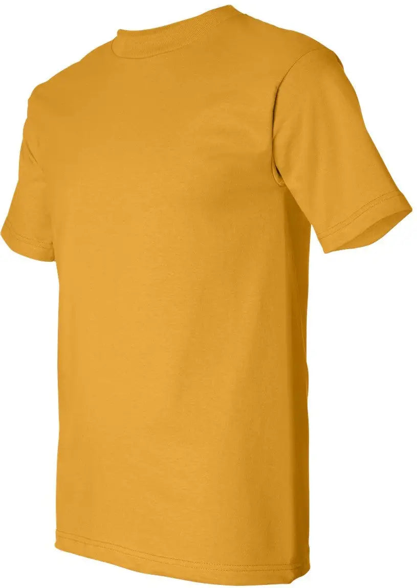 Bayside 5100 Usa-made Heavyweight T-shirt - Gold - s