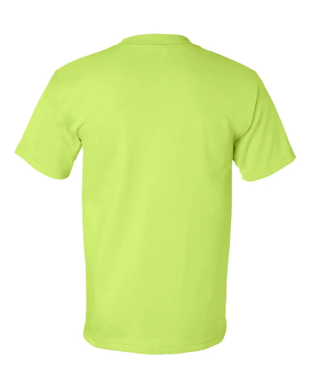 Bayside 5100 Usa-made Heavyweight T-shirt - Lime Green