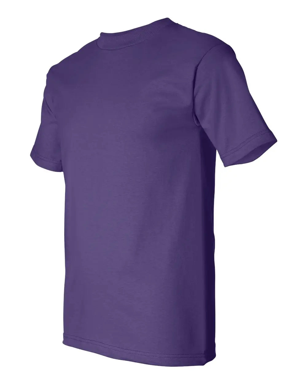 Bayside 5100 Usa-made Heavyweight T-shirt - Purple - s