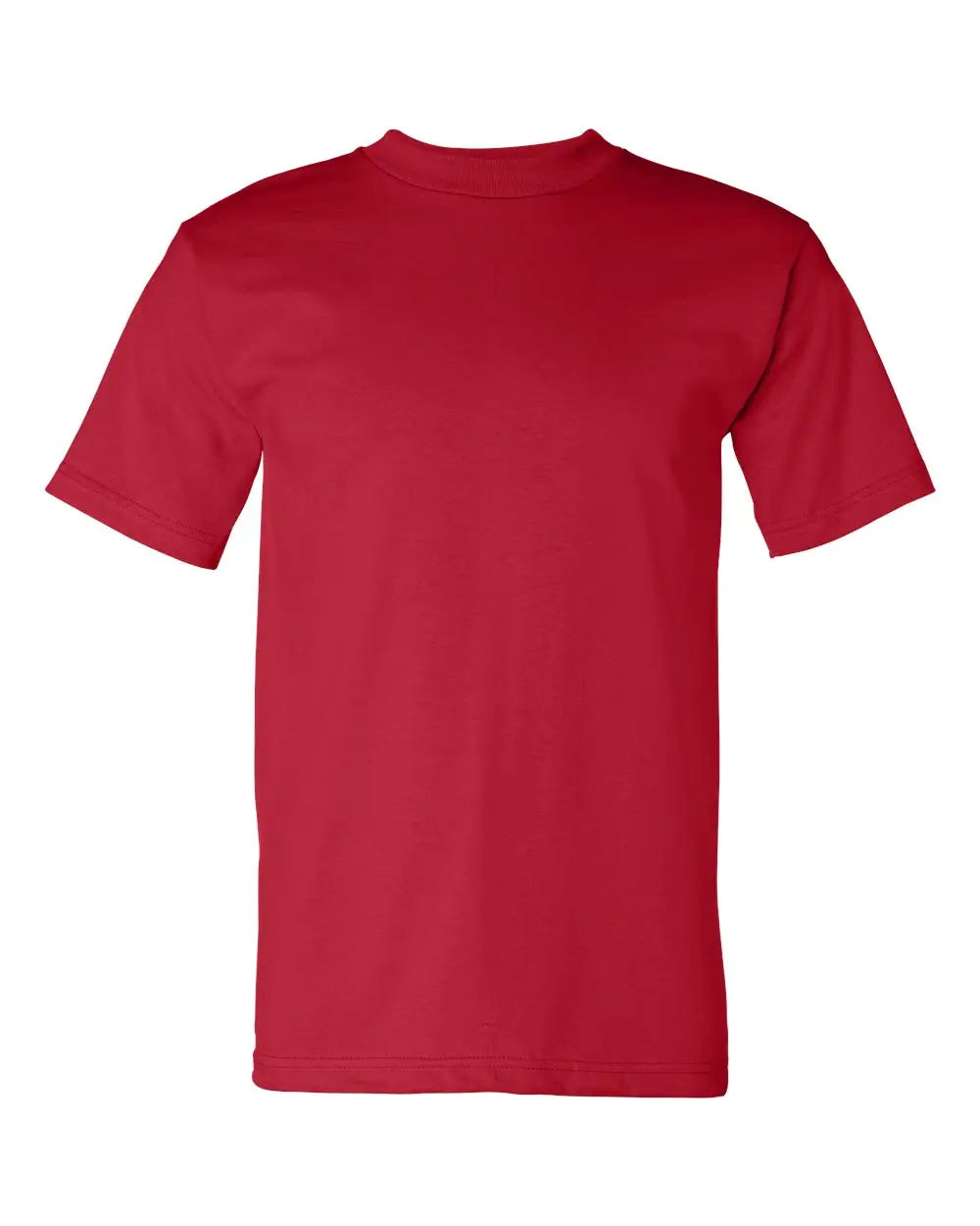 Bayside 5100 Usa-made Heavyweight T-shirt - Red - s