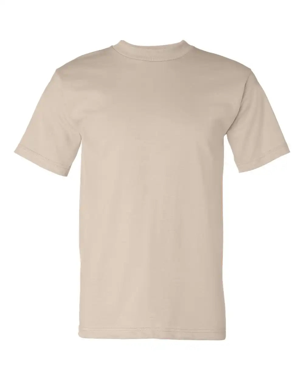 Bayside 5100 Usa-made Heavyweight T-shirt - Sand - s