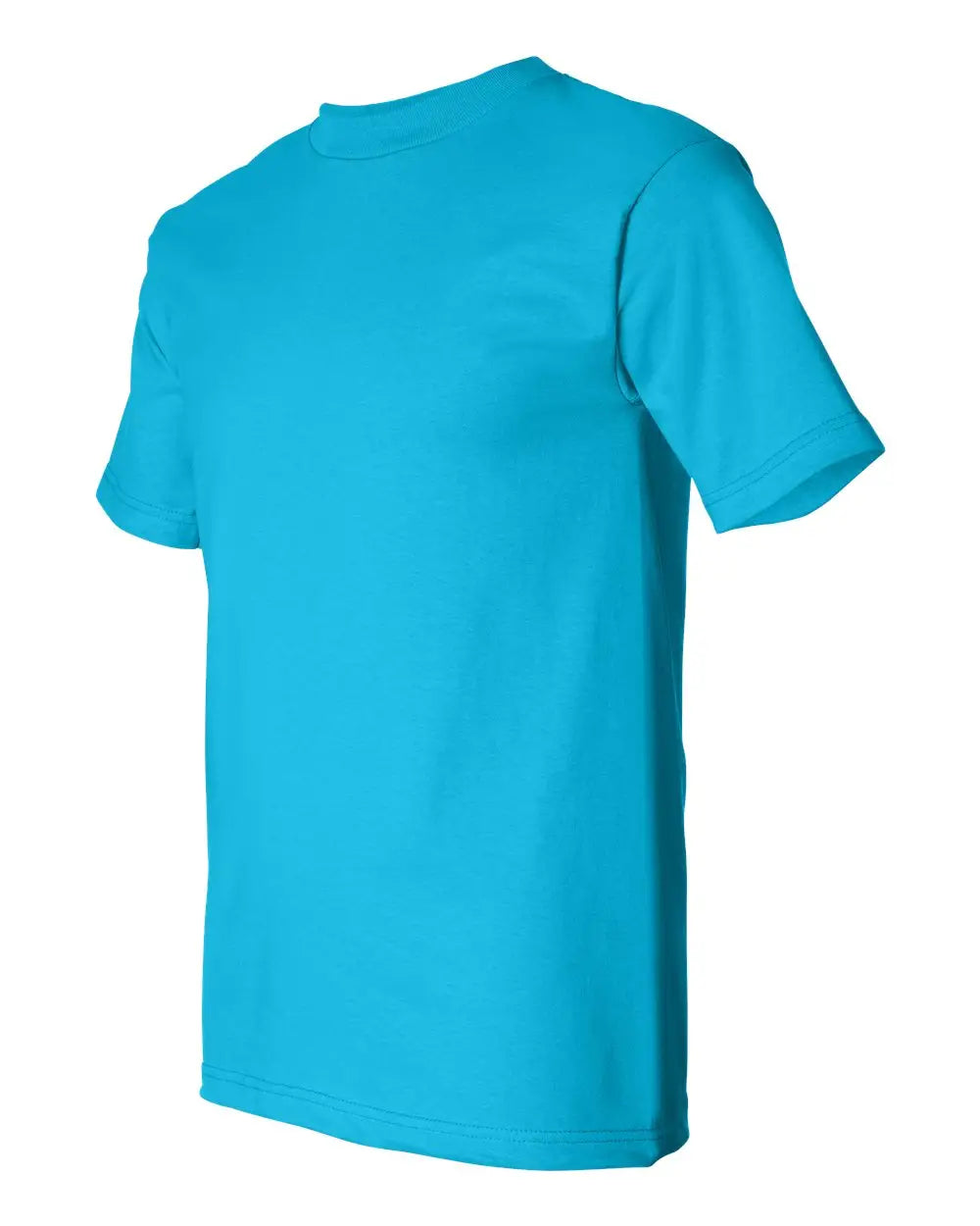 Bayside 5100 Usa-made Heavyweight T-shirt - Teal
