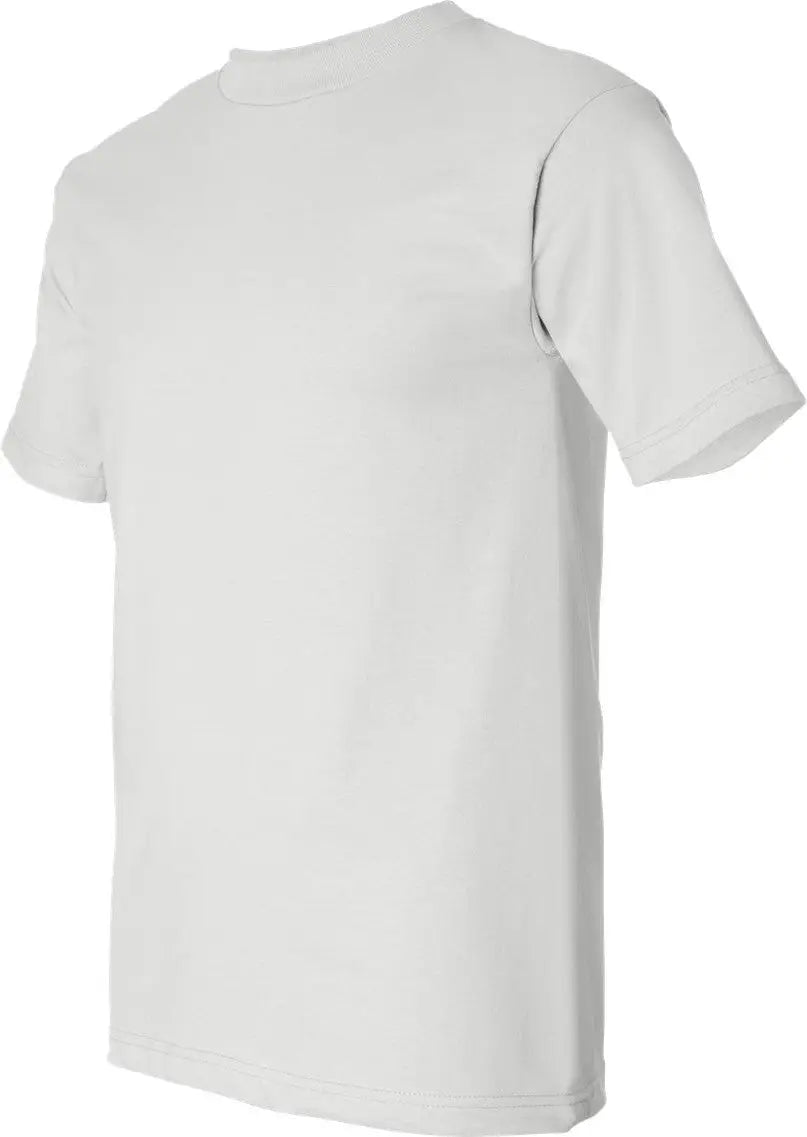 Bayside 5100 Usa-made Heavyweight T-shirt - White - s