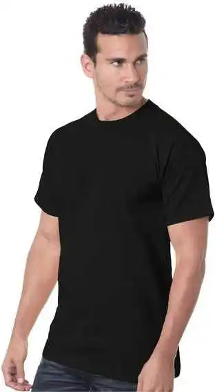 Bayside 5100 Usa-made Short Sleeve T-shirt - Black