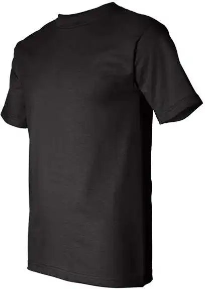 Bayside 5100 Usa-made Short Sleeve T-shirt - Black