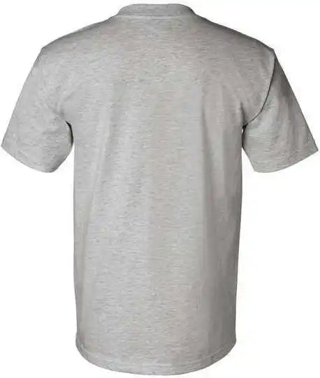 Bayside 5100 Usa Made Short Sleeve t Shirt Dark Ash