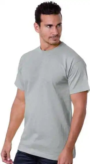 Bayside 5100 Usa Made Short Sleeve t Shirt Dark Ash