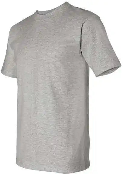 Bayside 5100 Usa Made Short Sleeve t Shirt Dark Ash