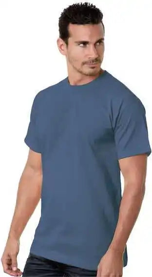 Bayside 5100 Usa-made Short Sleeve T-shirt - Denim