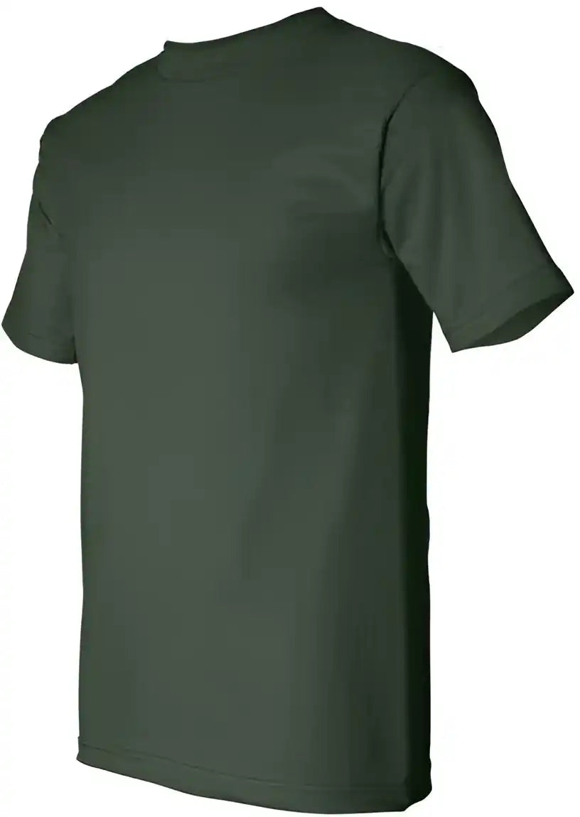 Bayside 5100 Usa-made Short Sleeve T-shirt - Forest Green