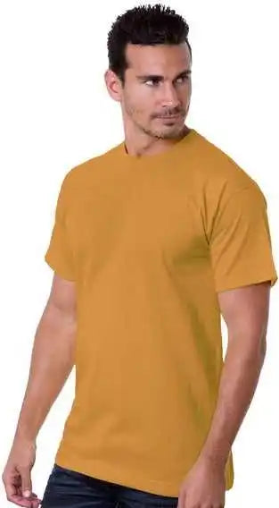 Bayside 5100 Usa Made Short Sleeve t Shirt Gold