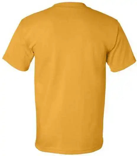 Bayside 5100 Usa Made Short Sleeve t Shirt Gold