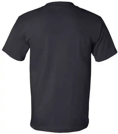 Bayside 5100 Usa Made Short Sleeve t Shirt Navy