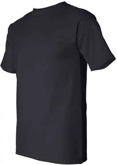 Bayside 5100 Usa Made Short Sleeve t Shirt Navy