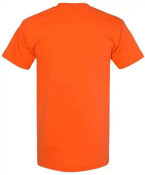 Bayside 5100 Usa Made Short Sleeve t Shirt Orange