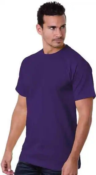 Bayside 5100 Usa-made Short Sleeve T-shirt - Purple