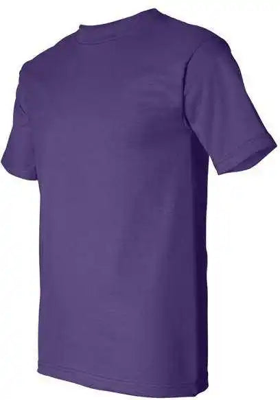 Bayside 5100 Usa-made Short Sleeve T-shirt - Purple