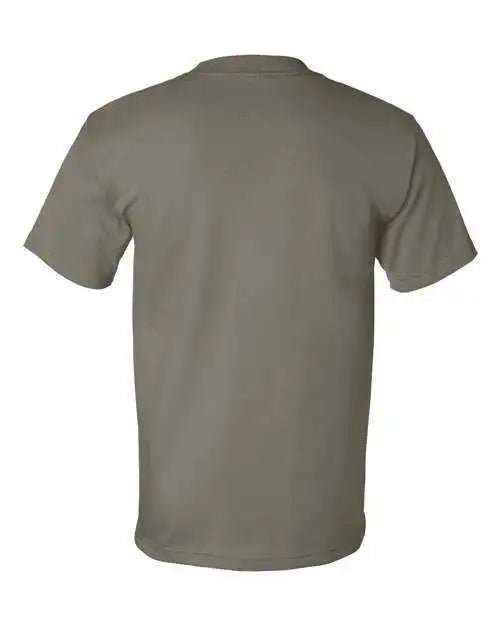 Bayside 5100 Usa-made Short Sleeve T-shirt - Safari