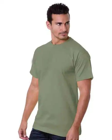 Bayside 5100 Usa-made Short Sleeve T-shirt - Safari