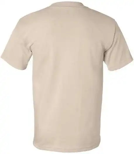 Bayside 5100 Usa Made Short Sleeve t Shirt Sand