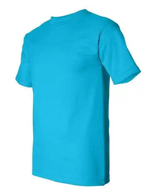 Bayside 5100 Usa-made Short Sleeve T-shirt - Teal