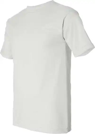 Bayside 5100 Usa Made Short Sleeve t Shirt White