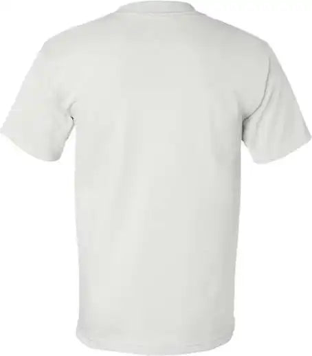 Bayside 5100 Usa Made Short Sleeve t Shirt White