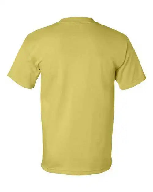 Bayside 5100 Usa-made Short Sleeve T-shirt - Yellow