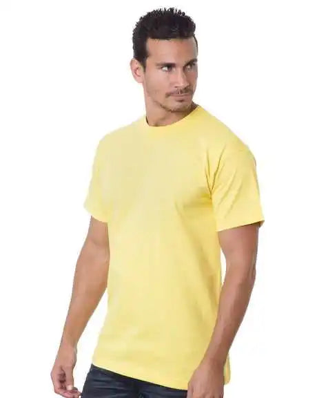 Bayside 5100 Usa-made Short Sleeve T-shirt - Yellow