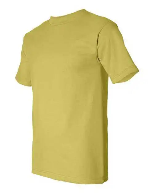 Bayside 5100 Usa-made Short Sleeve T-shirt - Yellow