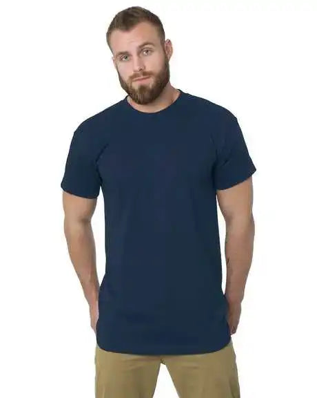 Bayside 5200 Usa-made Tall T-shirt - Navy