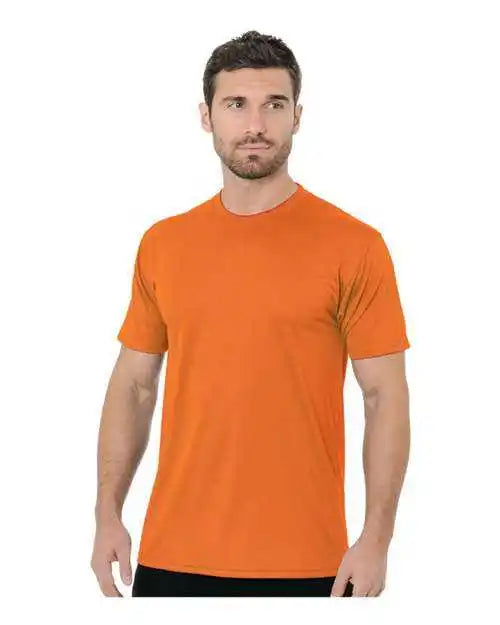 Bayside 5300 Usa Made Performance t Shirt Bright Orange