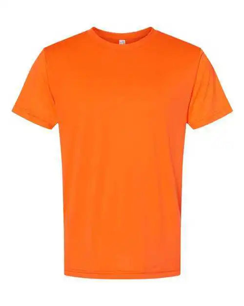 Bayside 5300 Usa Made Performance t Shirt Bright Orange