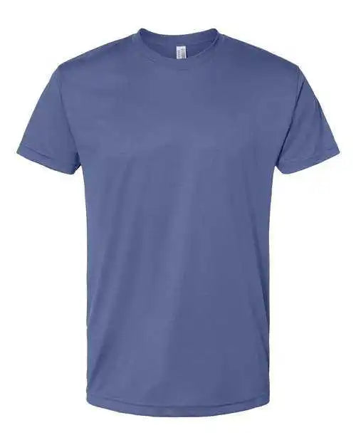 Bayside 5300 Usa Made Performance t Shirt Cationic Royal
